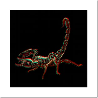 Scorpio 3D Desing 02 Posters and Art